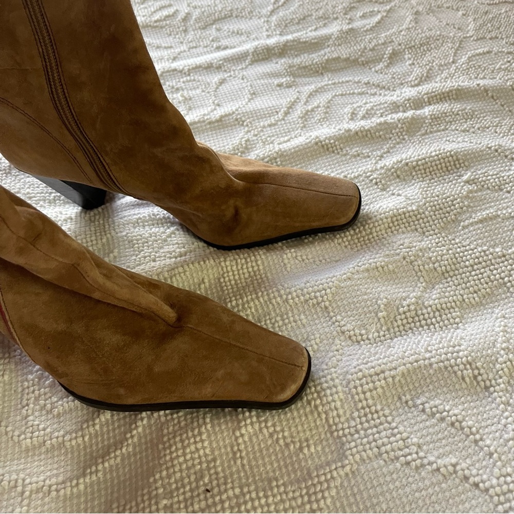 Y2K Nine West leather ankle boots - Picture 5 of 6